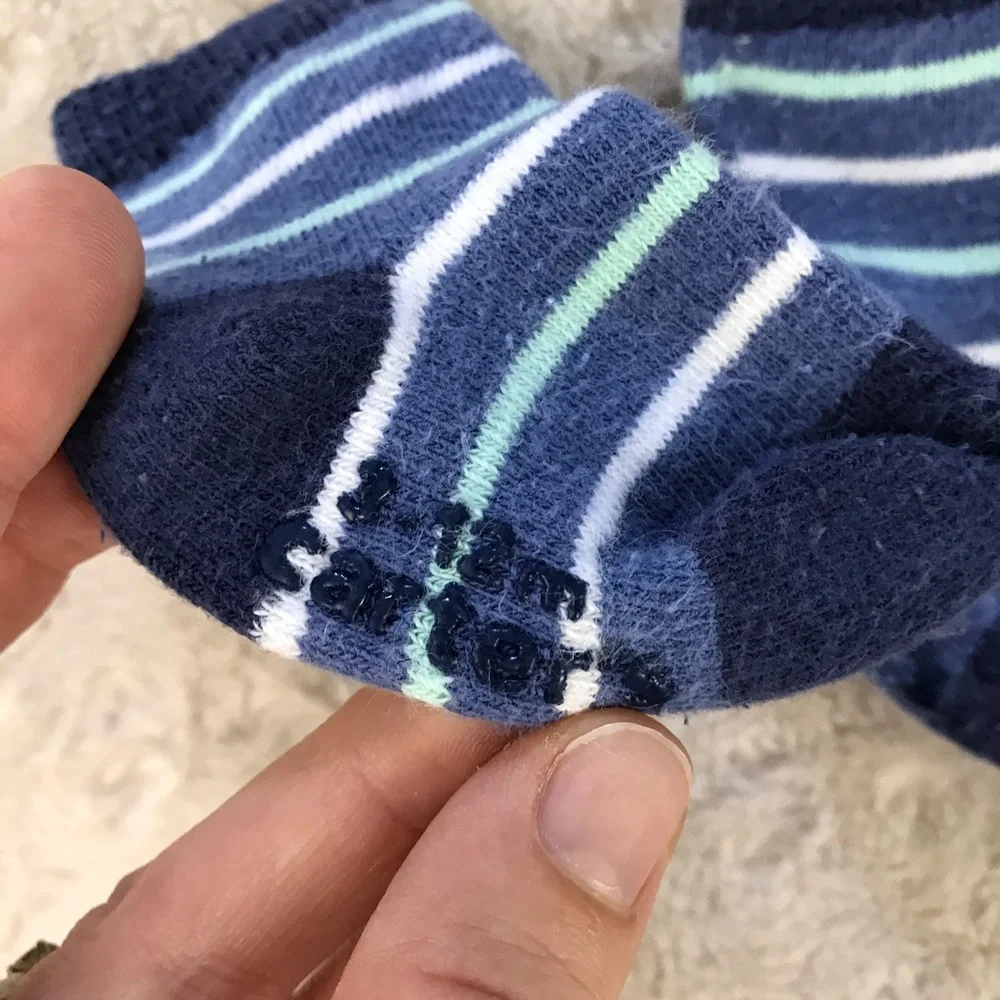 Carter’s Baby Boy Socks Bundle Anchor Stripes